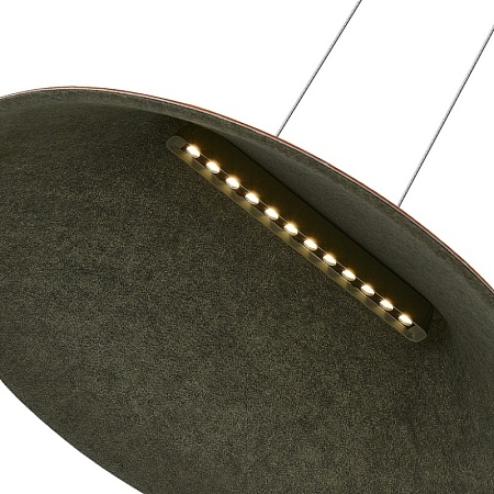 Светильник подвесной ST-Luce Оранжевый,Серый/Оранжевый,Серый LED 1*12W SL3001.723.01 - фото