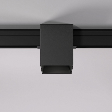 Slim Magnetic Трековый светильник 12W 4200K Solo чёрный 85055/01 85055/01 Elektrostandard - фото
