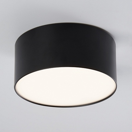 Светильник накладной со светодиодами 20W, 1400Lm, черный (4000К), AL200 “Simple matte” - фото