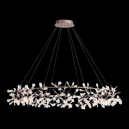 Люстра подвесная ST-Luce Медный/Белый LED 324*0,5W 3500K (из 2-х коробок) SL379.203.324 - фото