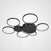 Потолочная Люстра В Виде Колец Twine 7 Rings Black Imperiumloft 102161-26