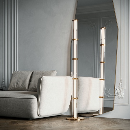 Напольный светильник Eurosvet 80537/1 латунь - фото