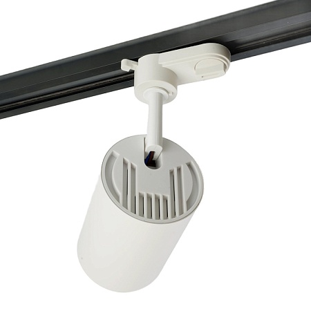 Светодиодный светильник Feron AL128 трековый однофазный на шинопровод 18W 4000K 35 градусов белый - фото