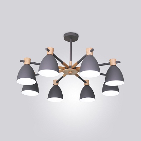 Потолочная Люстра Folke 8 Gray Imperiumloft 178024-26 - фото
