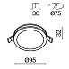 Встраиваемый светильник Technical Phanton DL2001-L12W - фото