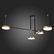 Светильник подвесной ST-Luce Черный/Латунь, Белый LED 4*8,5W 3000K SL1605.403.04 - фото