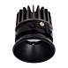 Светодиодный модуль Черный LED 1*7W 3000K 560Lm Ra>90 36° IP20 D69xH75 220-240V ST851.438.07 - фото