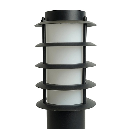 Светильник садово-парковый Feron DH047-450, Техно столб, 18W E27 230V, черный - фото