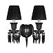 10210/2W Black Настенный светильник LOFT IT Zenith - фото