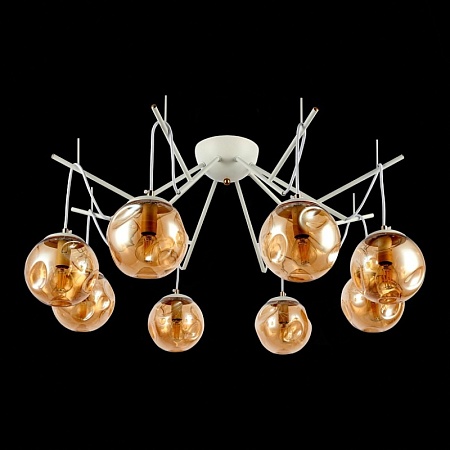 Светильник потолочный Белый/Янтарный E14 8*40W SLE110202-08 - фото