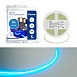 Светодиодная COB лента Feron LS630, 400SMD(2110)/ 7Вт/м 12V 5000*3*1.8мм синий, IP20 - фото