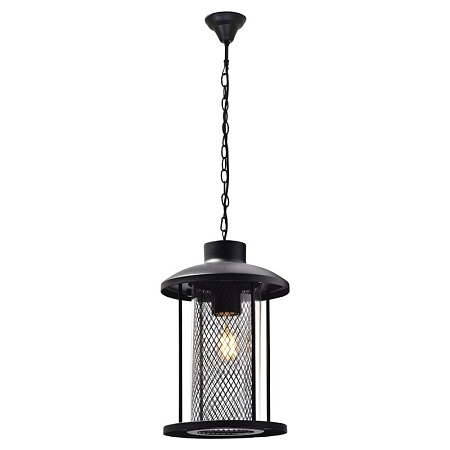 Светильник садово-парковый Feron PL725 на цепочке 60W E27 230V, черный - фото