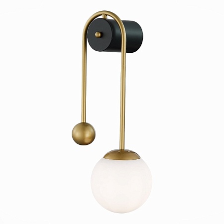 Светильник настенный ST-Luce Золотистый/Золотистый, Белый E27 1*40W SL1202.201.01 - фото