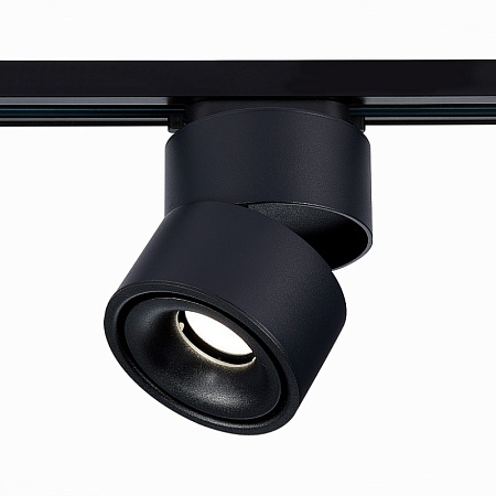 Св-к трек. Черный LED 1*12W 4000K 1 000Lm Ra>90 36° IP20 D100xH136 170-240VV ST652.446.12 - фото