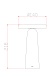 Аккумуляторный светильник Freya FR6109TL-L4B - фото