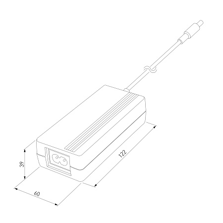 Блок питания для светодиодной ленты 24 В 72W Трансформатор 24V 72W Elektrostandard - фото
