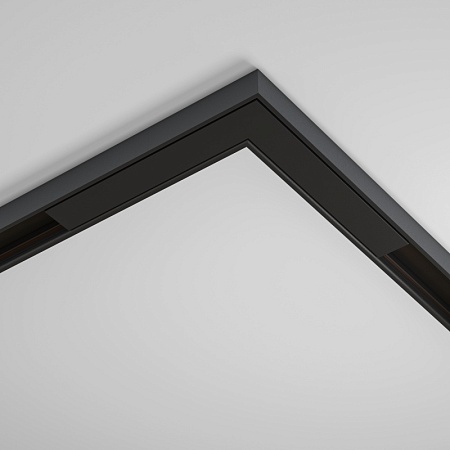 Угловой коннектор питания Basity, черный - фото