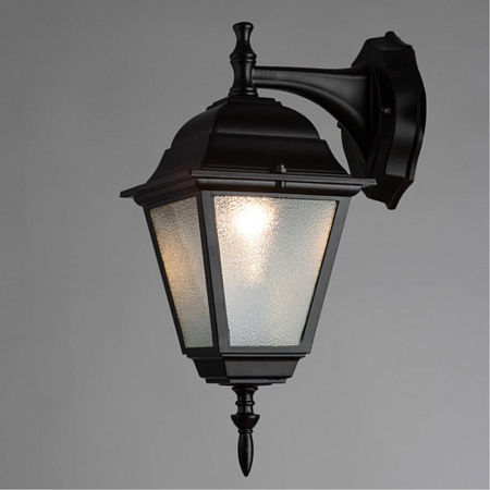 Уличный настенный светильник Arte Lamp BREMEN A1012AL-1BK - фото