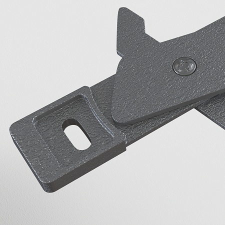 Фиксатор для накладного монтажа Gravity серый - фото