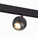 Магнитный трековый светильник Черный LED 1*12W 4000K 680Lm Ra>80 36° IP20 L120xW100xH19 ST354.446.12 - фото