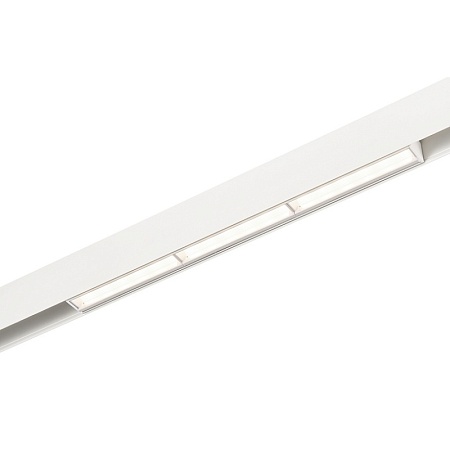 Магнитный трековый светильник Белый LED 1*18W 3000K 1 300Lm Ra>90 120° IP20 L330xW22xH4 ST804.536.18 - фото