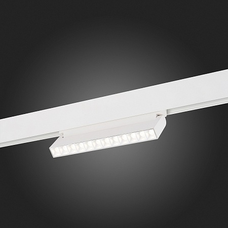 Магнитный трековый светильник белый LED 1*12W 4000K 1 009Lm Ra>80 36° IP20 L219xW22xH10 ST364.546.12 - фото
