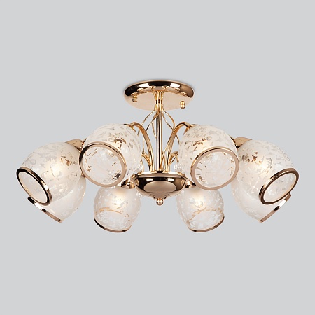 Потолочный светильник Eurosvet 30026/8 золото - фото