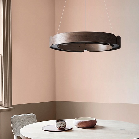 Подвесной Кольцевой Светильник Range 1 D55 Red Wood Imperiumloft 195535-26 - фото