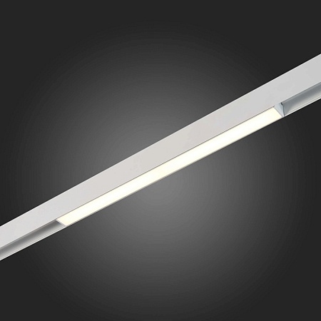 Магнитный трековый светильник Белый LED 1*12W 3000K 780Lm Ra>90 120 IP20 L406xW22xH44 4 ST360.536.12 - фото