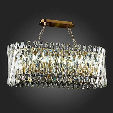 Светильник подвесной ST-Luce Латунь/Прозрачный E14 10*40W SL1170.303.10 - фото