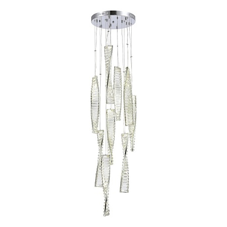 Светильник подвесной ST-Luce Хром/Прозрачный LED 1*99W 4000K SL6205.103.09 - фото