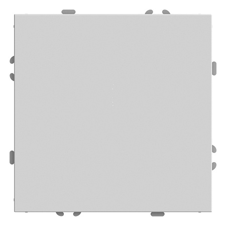 Заглушка (механизм), серия Эмили, белый фарфор, soft touch, RST00-5116-01 - фото