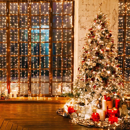 Гирлянда Eurosvet 200-002 белый - фото