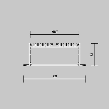 Профиль Led Strip 632007 - фото