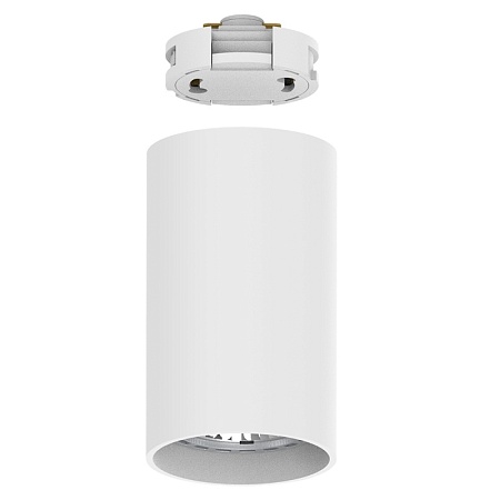 Светильник Feron AL133 трековый однофазный на шинопровод под лампу GU10, белый - фото