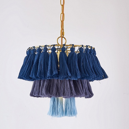 Подвесной Светильник Tassel Синий Imperiumloft 181895-26 - фото