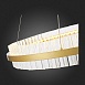 Светильник подвесной ST-Luce Матовое золото/Прозрачный LED 1*60W 3000K SL383.223.01 - фото