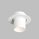 DK3057-WH Встраиваемый светильник под шпатлевку, IP20, до 15 Вт, LED, GU5,3, белый, пластик - фото