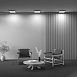 Потолочный светильник Technical Zon C032CL-36W3K-SQ-W - фото
