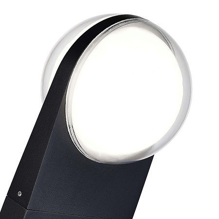 Светильник уличный наземный ST-Luce Черный/Белый LED 2*6W 4000K SL9510.405.01 - фото