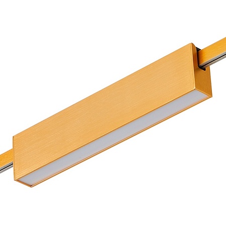 Магнитный трековый светильник FARM Золотистый LED 1*12W 3000K 580Lm Ra90 120 IP20 L232x ST817.206.12 - фото