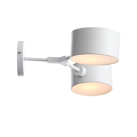 Светильник настенный Белый/Белый E14 2*60W SLE183501-02 - фото