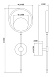 Настенный светильник (бра) Freya FR6110WL-L12GB - фото