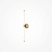 Настенный светильник (бра) Maytoni Axis MOD106WL-L16G3K - фото