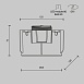 Встраиваемый светильник Technical DL136-GU10-W - фото