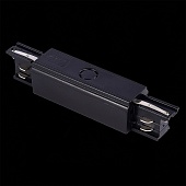 Центральный токоподвод для трехфазного шинопровода ST-Luce Черный ST030.409.13