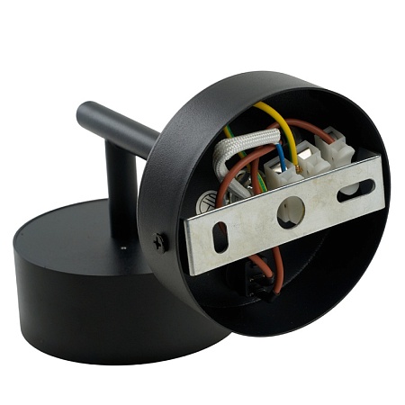 Светильник настенный  Feron HL4600 OPAL 12W, 230V, GX53, черный - фото