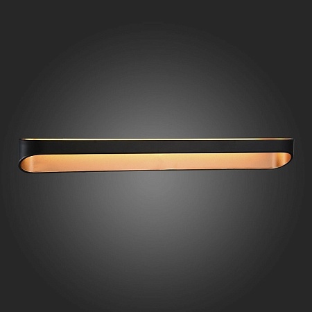 Светильник настенный ST-Luce Черный, Золото/Черный, Золото LED 1*18W 4000K SL582.411.01 - фото