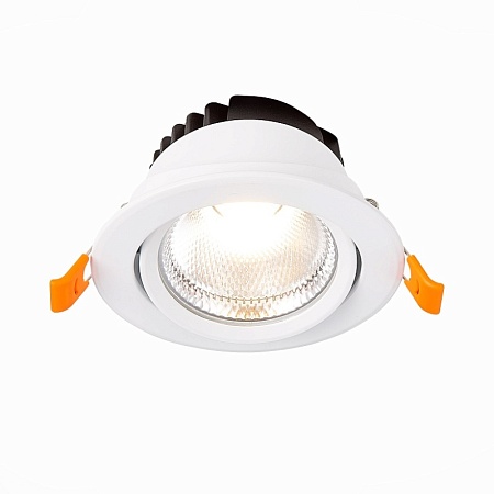 Св-к встр. Белый LED 1*24W 4000K 1 800Lm Ra80 36° IP20 D138xH88 220-240V ST211.548.24.36 - фото