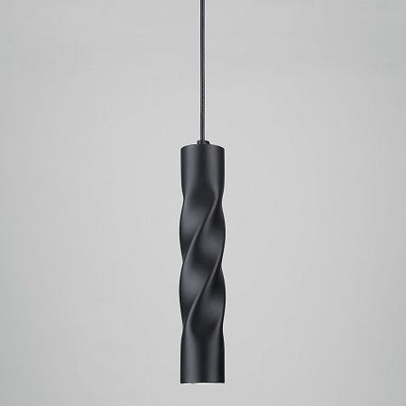 Подвесной акцентный светильник Eurosvet 50136/1 LED черный - фото
